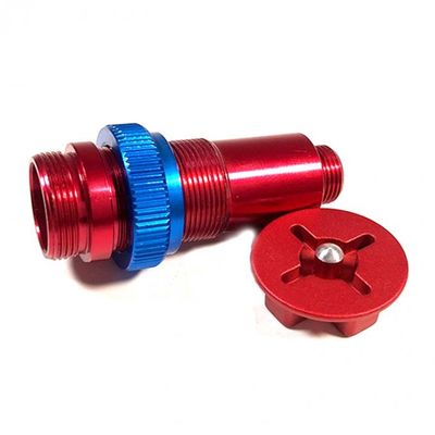 OEM / ODM CNC Machining ชิ้นส่วนทองเหลือง Anodized CNC Milling Precision Part