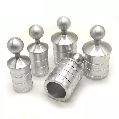 CNC Custom Milling Parts ความแข็งชิ้นส่วนฮาร์ดแวร์โลหะ Silver ISO9001