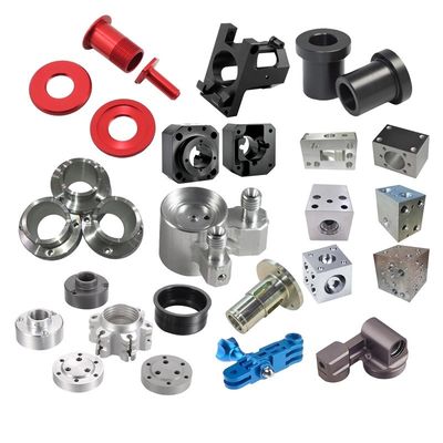 การชุบอโนไดซ์ CNC Milling Service ชิ้นส่วนเครื่องจักรกลอลูมิเนียมสำหรับยานยนต์การบินและอวกาศ
