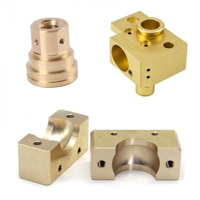 ODM ปรับแต่งชิ้นส่วนทองเหลือง CNC อเนกประสงค์ CNC Machining Brass Service