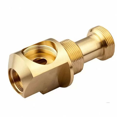 ฮาร์ดแวร์ CNC กลึงชิ้นส่วนทองเหลืองความแม่นยำ CNC Machining ทองเหลืองแบบกำหนดเองชุบแข็ง