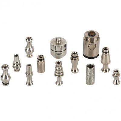 ชิ้นส่วนกลึง CNC สแตนเลส / ไทเทเนียมความแม่นยำสูงทางกล