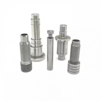 ชิ้นส่วนกลึง CNC สแตนเลส / ไทเทเนียมความแม่นยำสูงทางกล