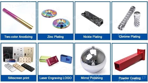 OEM CNC Milling Aluminium Parts ทนทาน CNC Machining Rapid Prototype