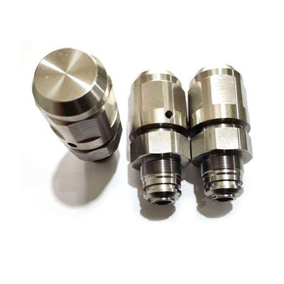 ชิ้นส่วนอะไหล่การบินเหล็กกล้าไร้สนิม CNC ปรับแต่งความแข็งสูงได้แม่นยำ